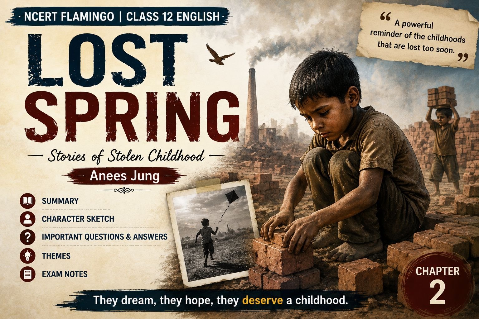 Lost Spring By Anees Jung Cover Image