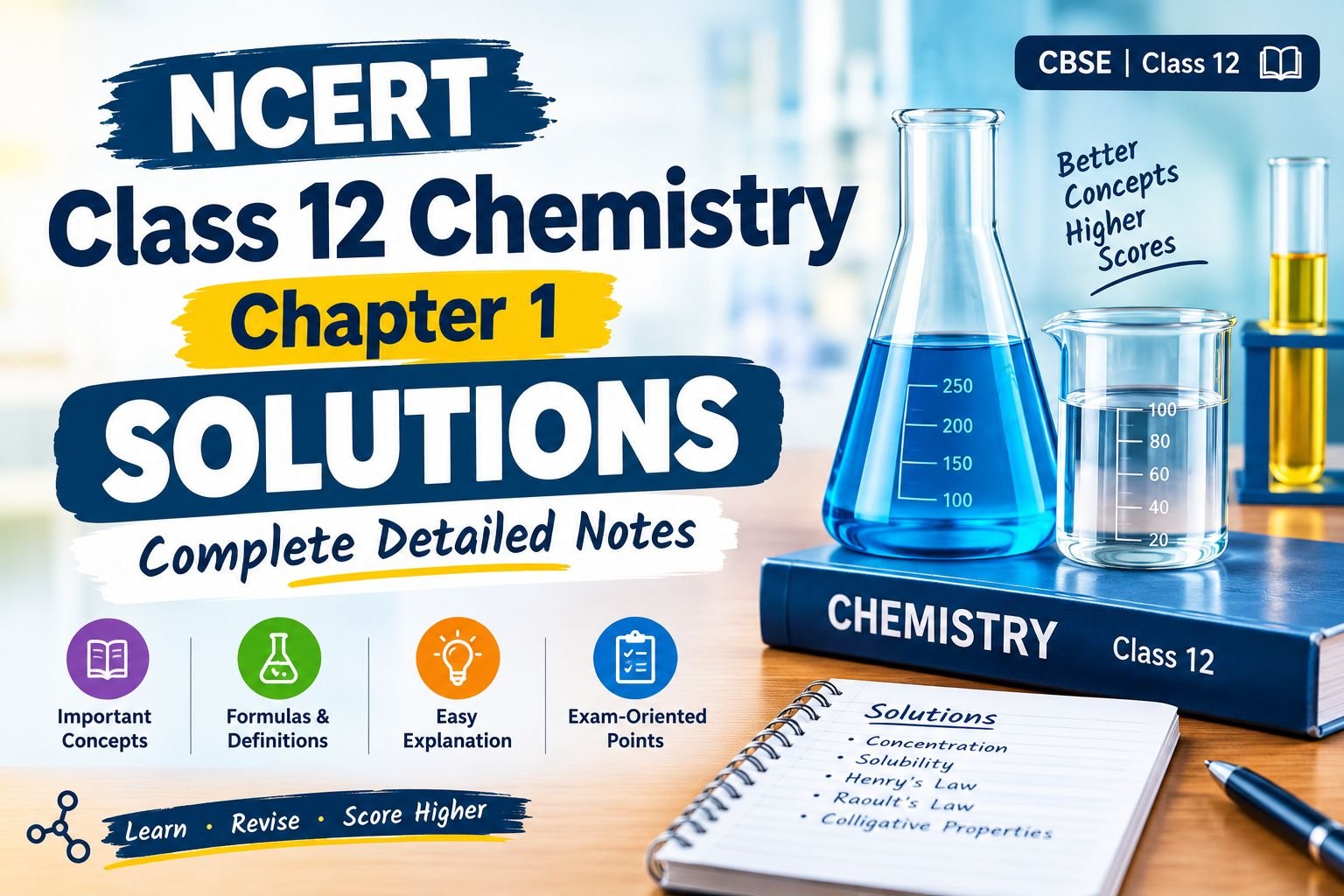 NCERT Class 12 Chemistry Chapter 1 Solutions