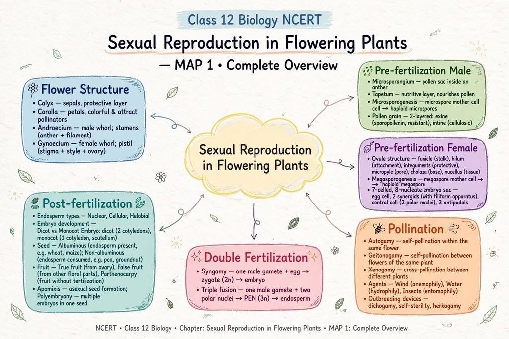 Sexual Reproduction in Flowering Plants