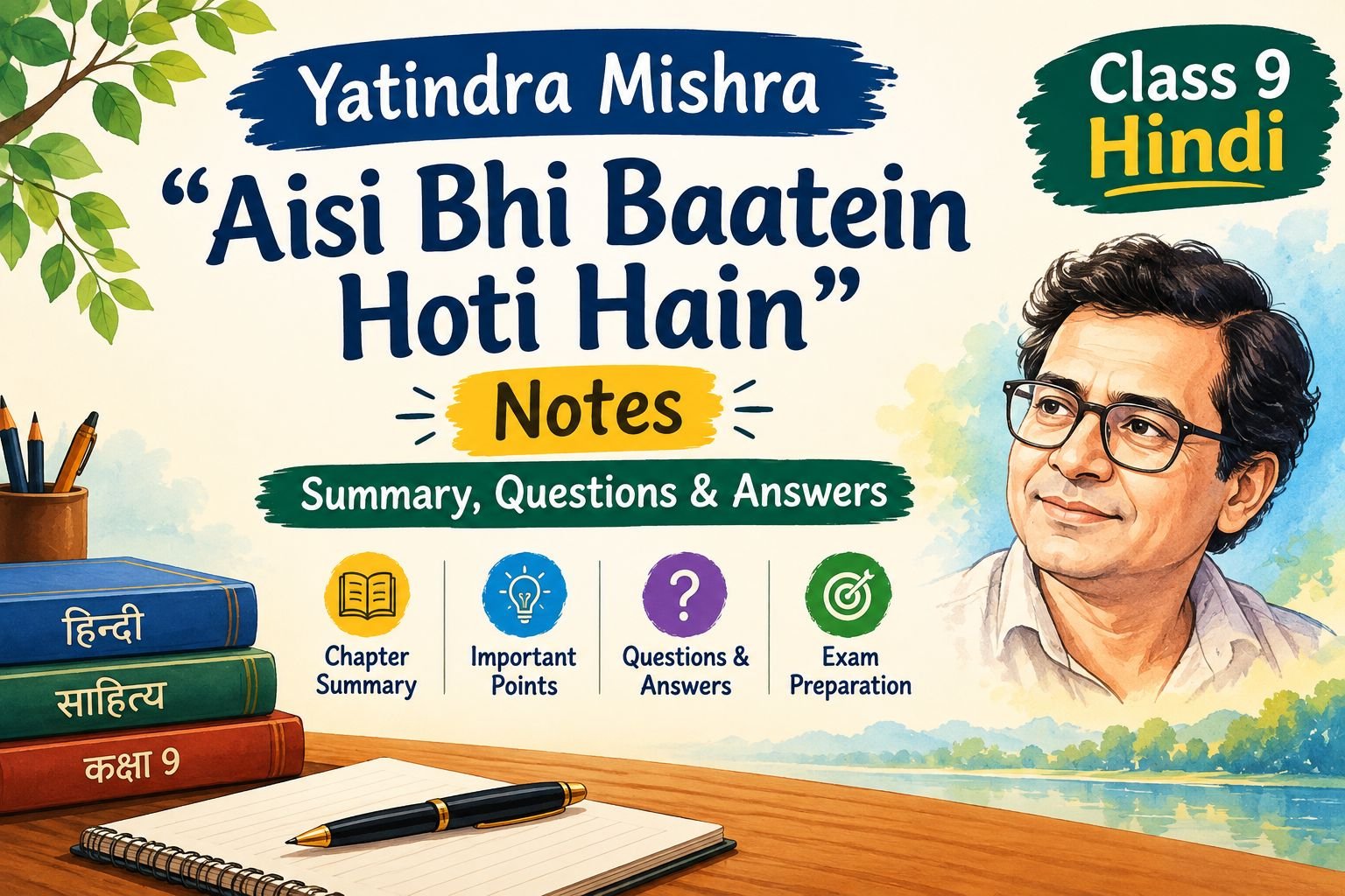 Yatindra Mishra - Aisi Bhi Baatein Hoti Hain Notes